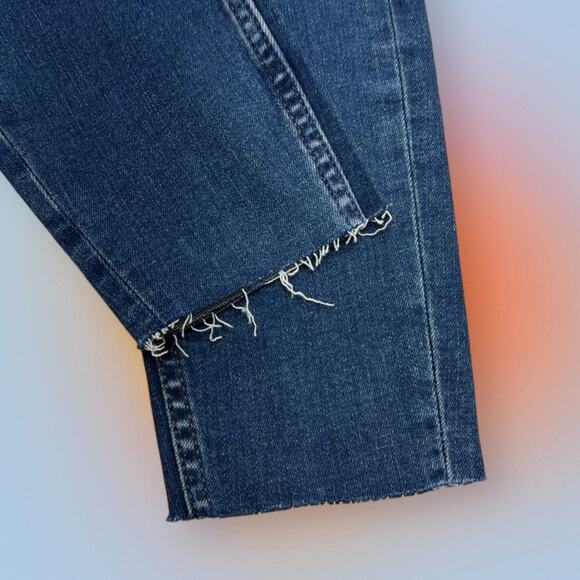 ASOS DENIM Women’s 24 Skinny Ankle Blue Jeans - Picture 3 of 5